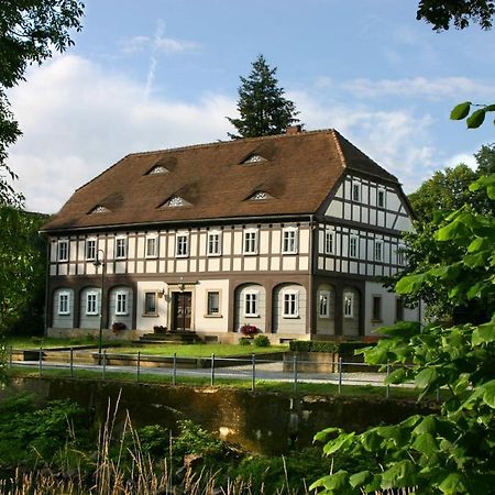Komfort-Ferienwohnung "Zur Schmiedebruecke" Großschönau Extérieur photo