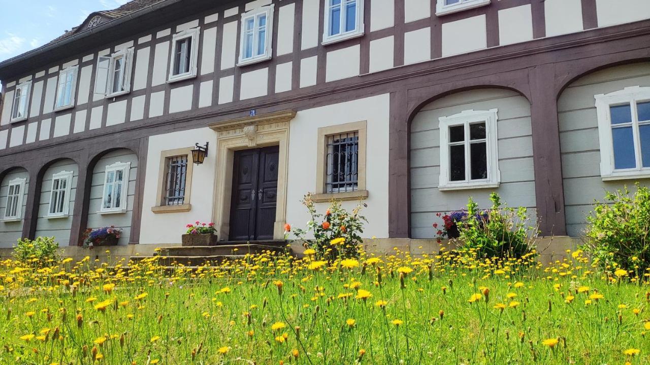 Komfort-Ferienwohnung "Zur Schmiedebruecke" Großschönau Extérieur photo